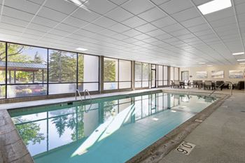 Indoor pool view
